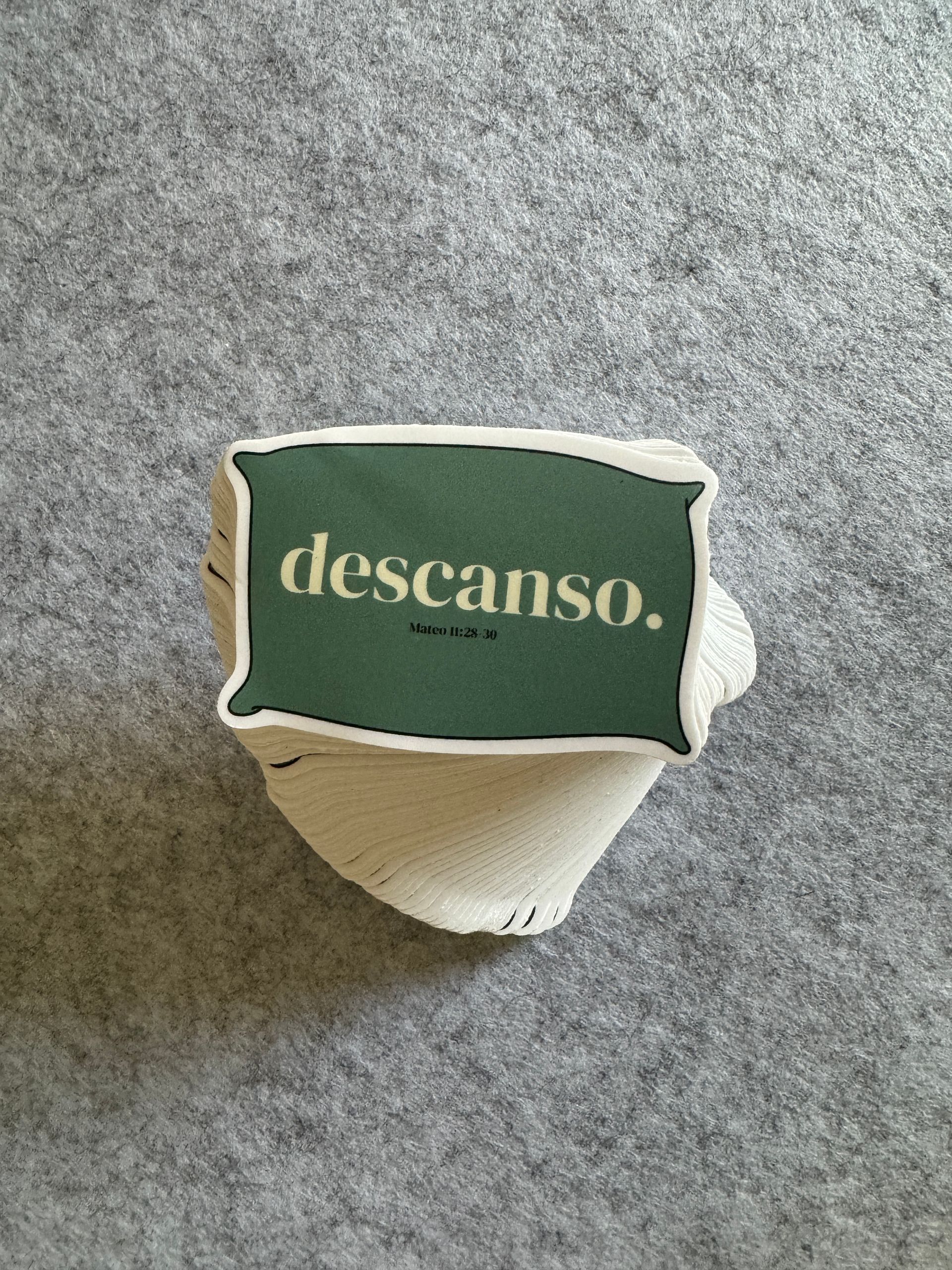 Descanso - Sticker