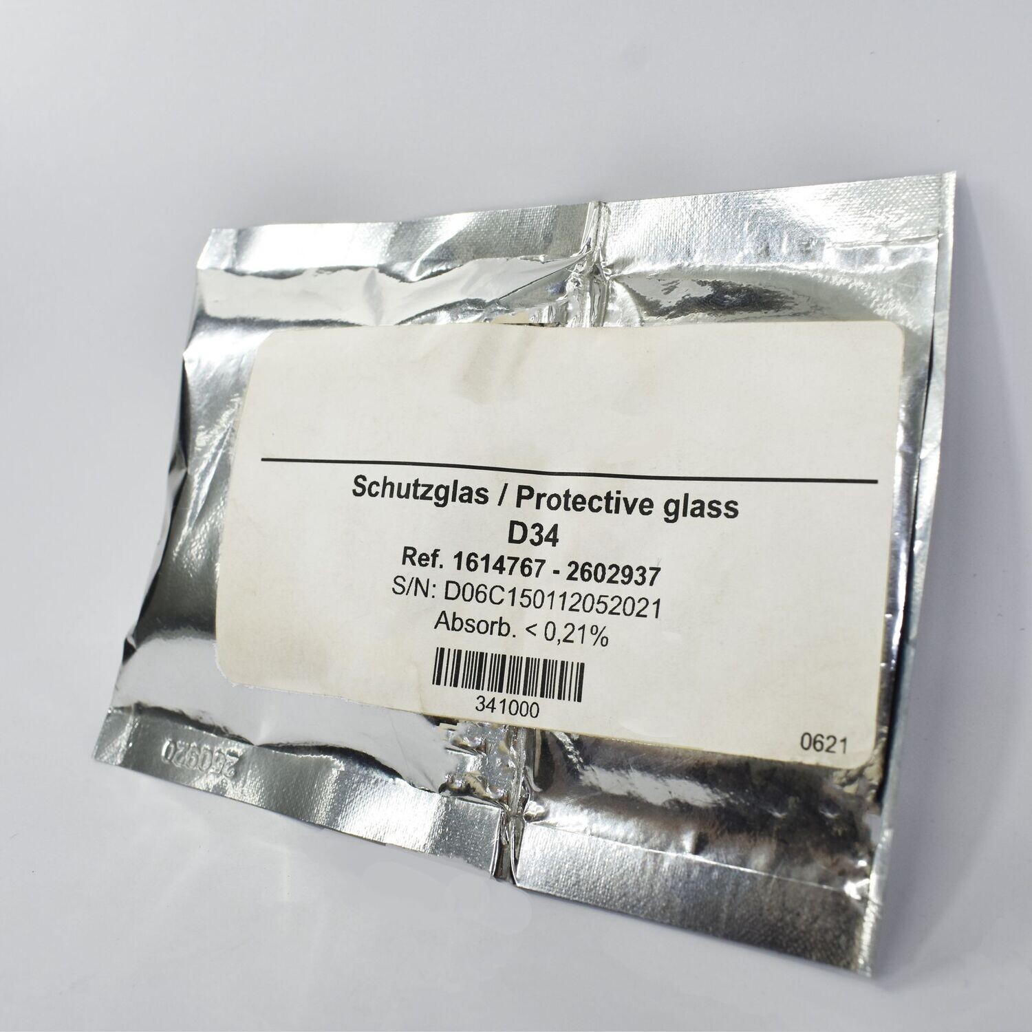 Protective Glass D34x5 S04
