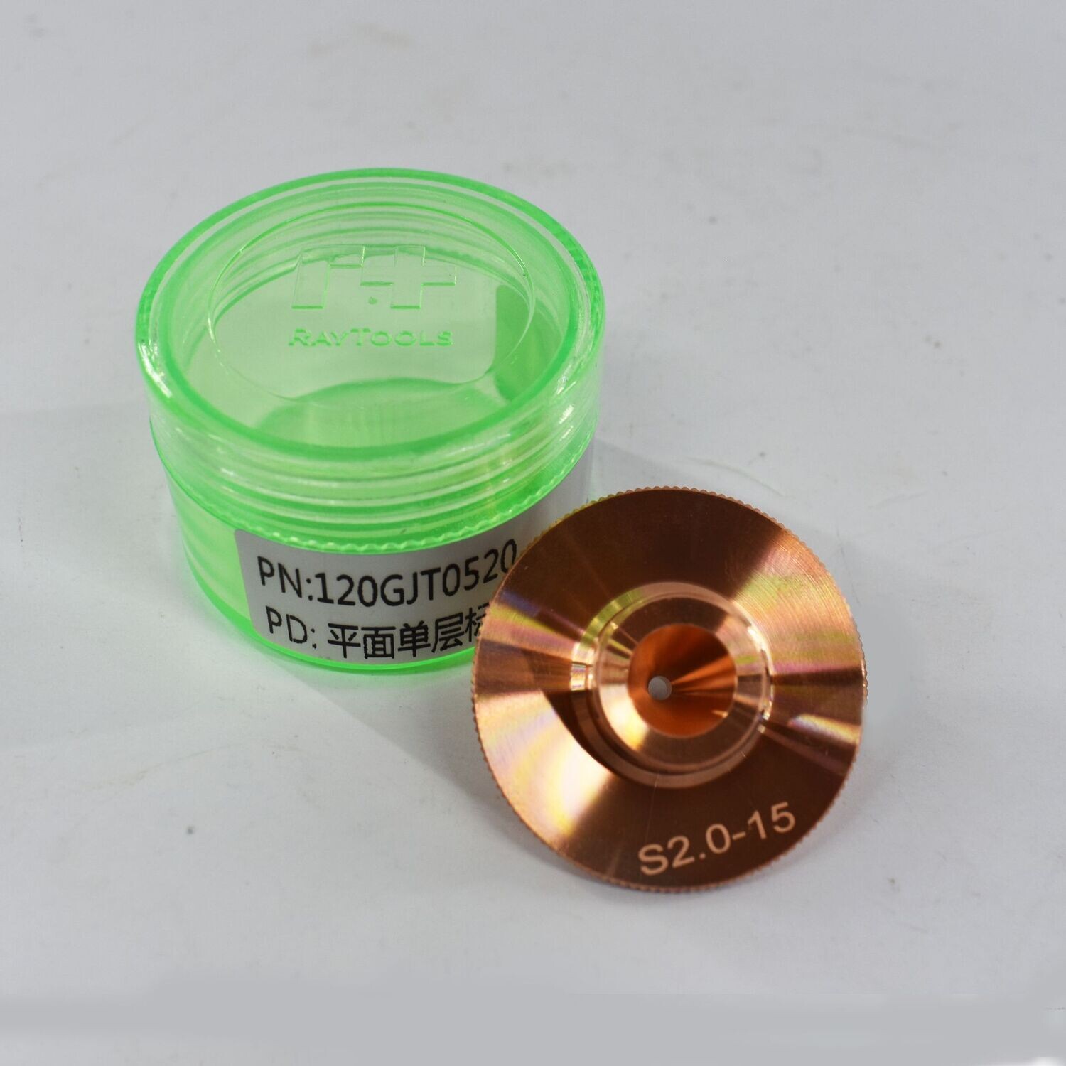 Laser nozzle D2.0 D32 M14 H15 Single layer