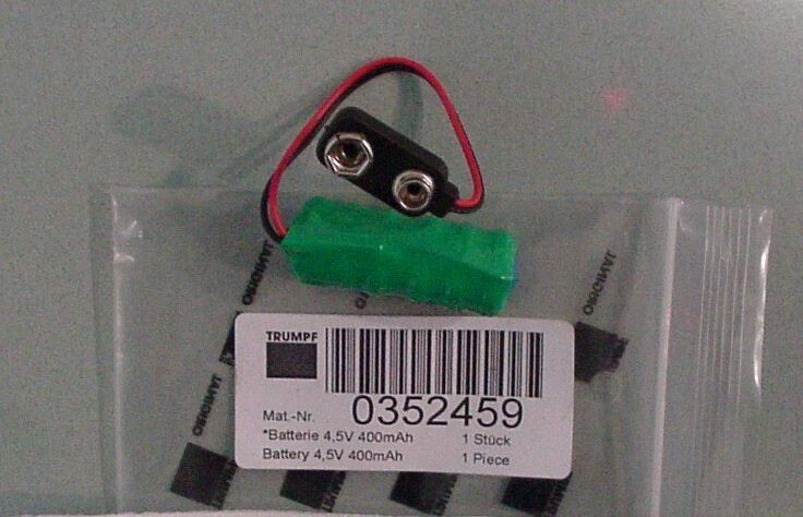 Battery 4,5V 400mAh