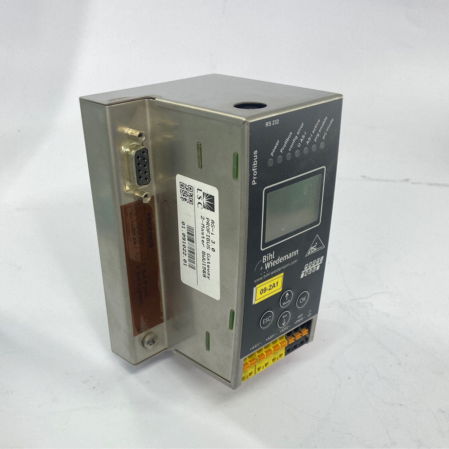 Biehl+Wiedemann ASi-3 PROFIBUS Gateway BWU1569 Interface