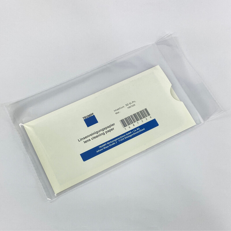 Lens cleaning paper
