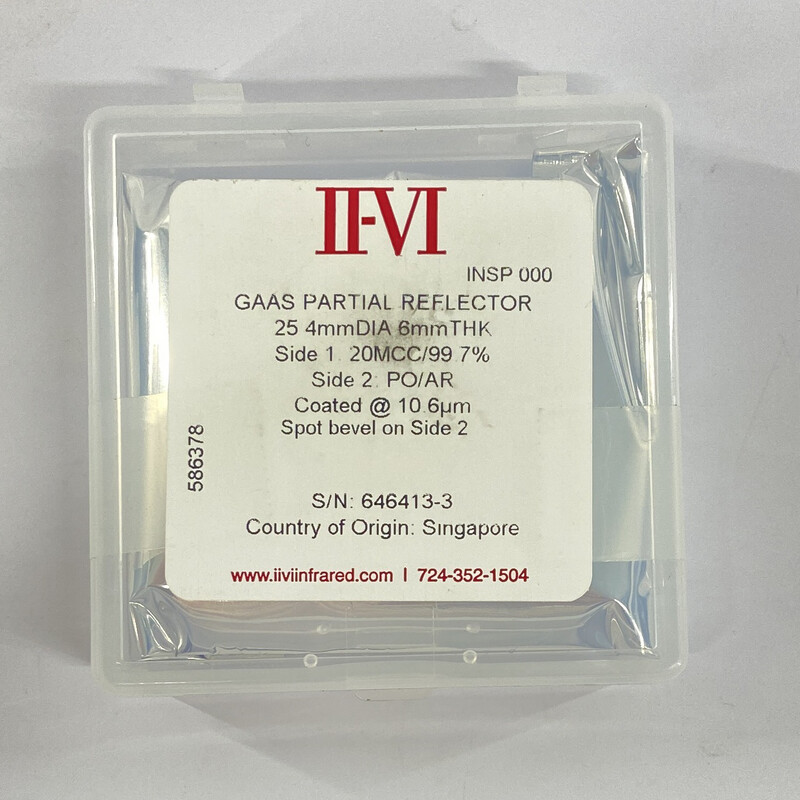 GAAS S.C PR 1.0" DIA 236" THK 20MCC/PO 99.7%/AR**C/A