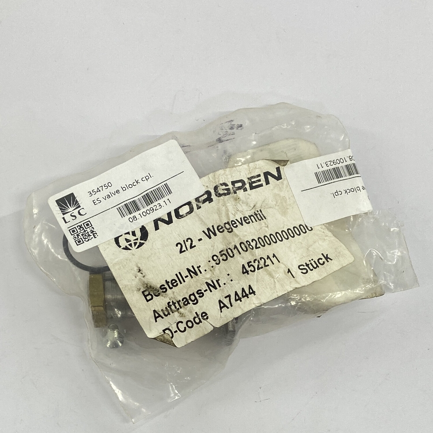 ES valve block cpl. NORGREN