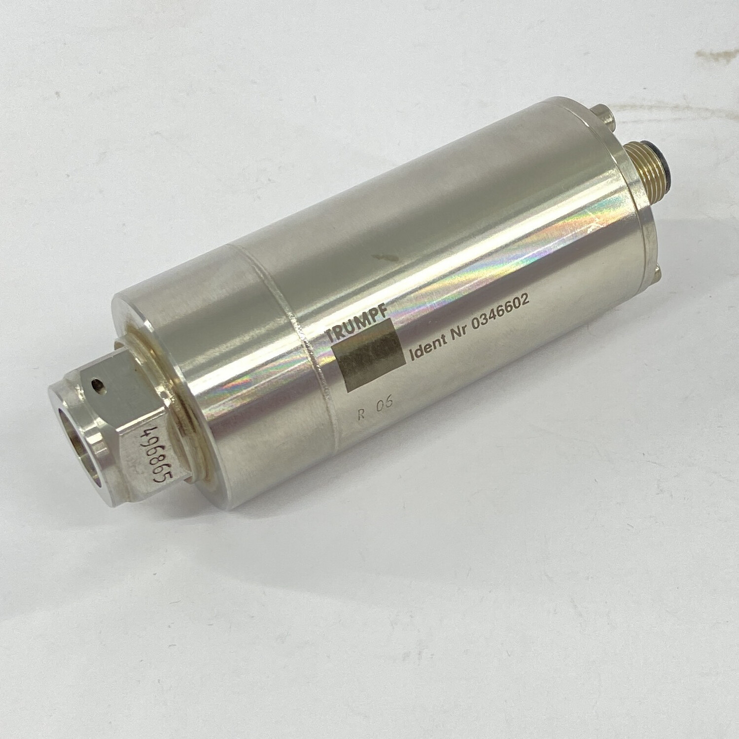 PRESSURE GAUGE WITH M12 PLUG