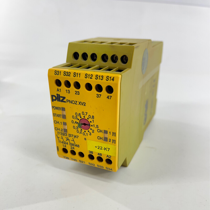 PILZ PNOZ XV2 3/24VDC 2N/O 2N/O T