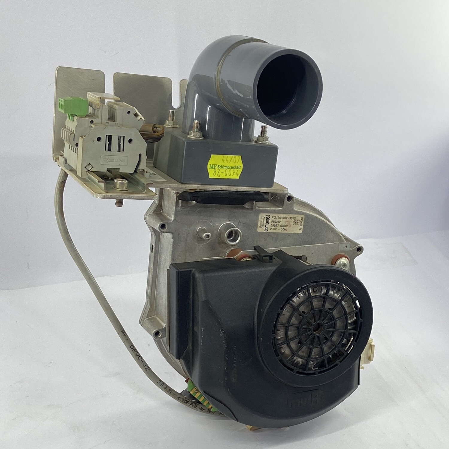 Fan radial 230VAC 24VDC 115M3/H