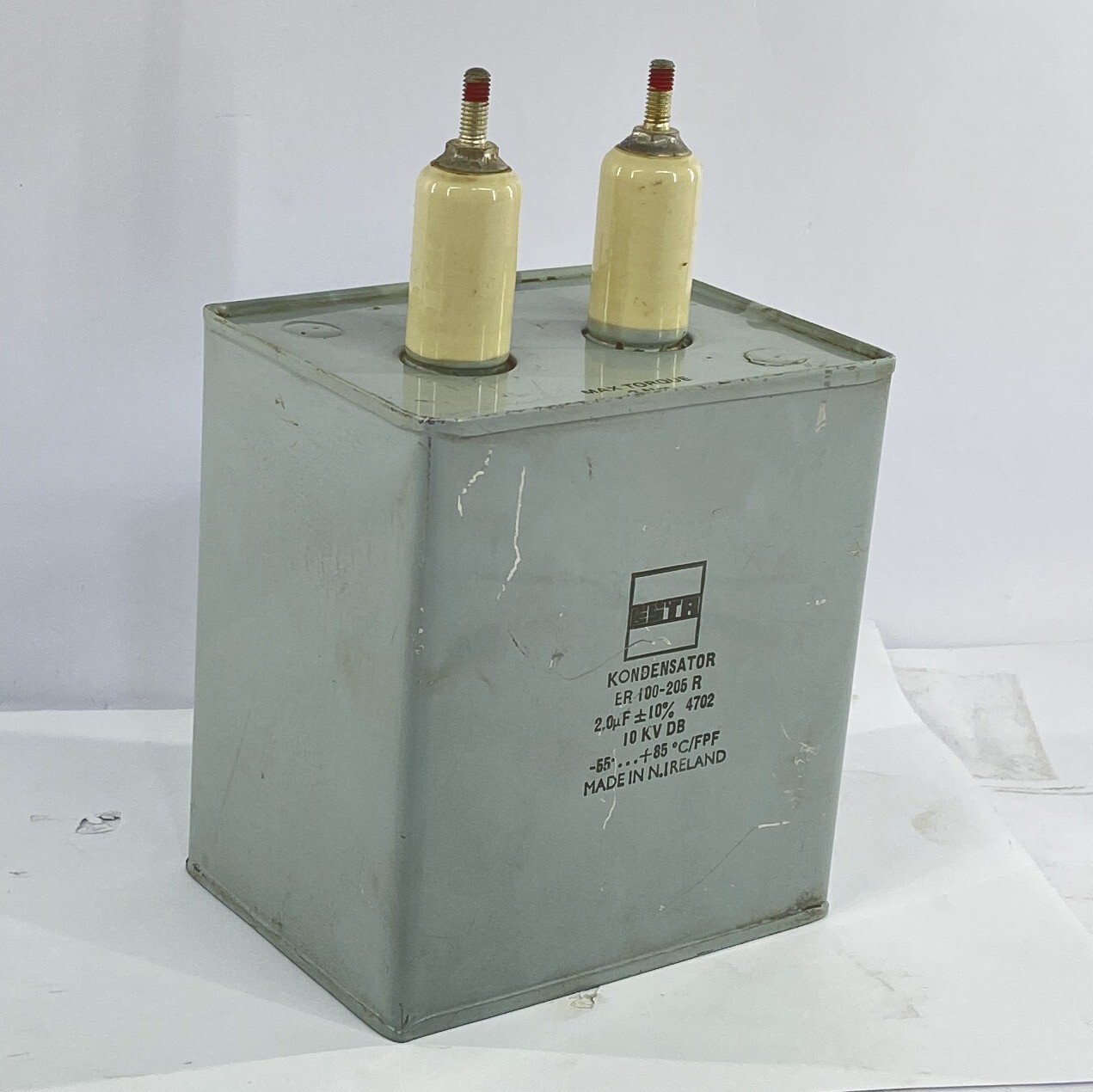 Capacitor 2µF 10% 10kV +RM10