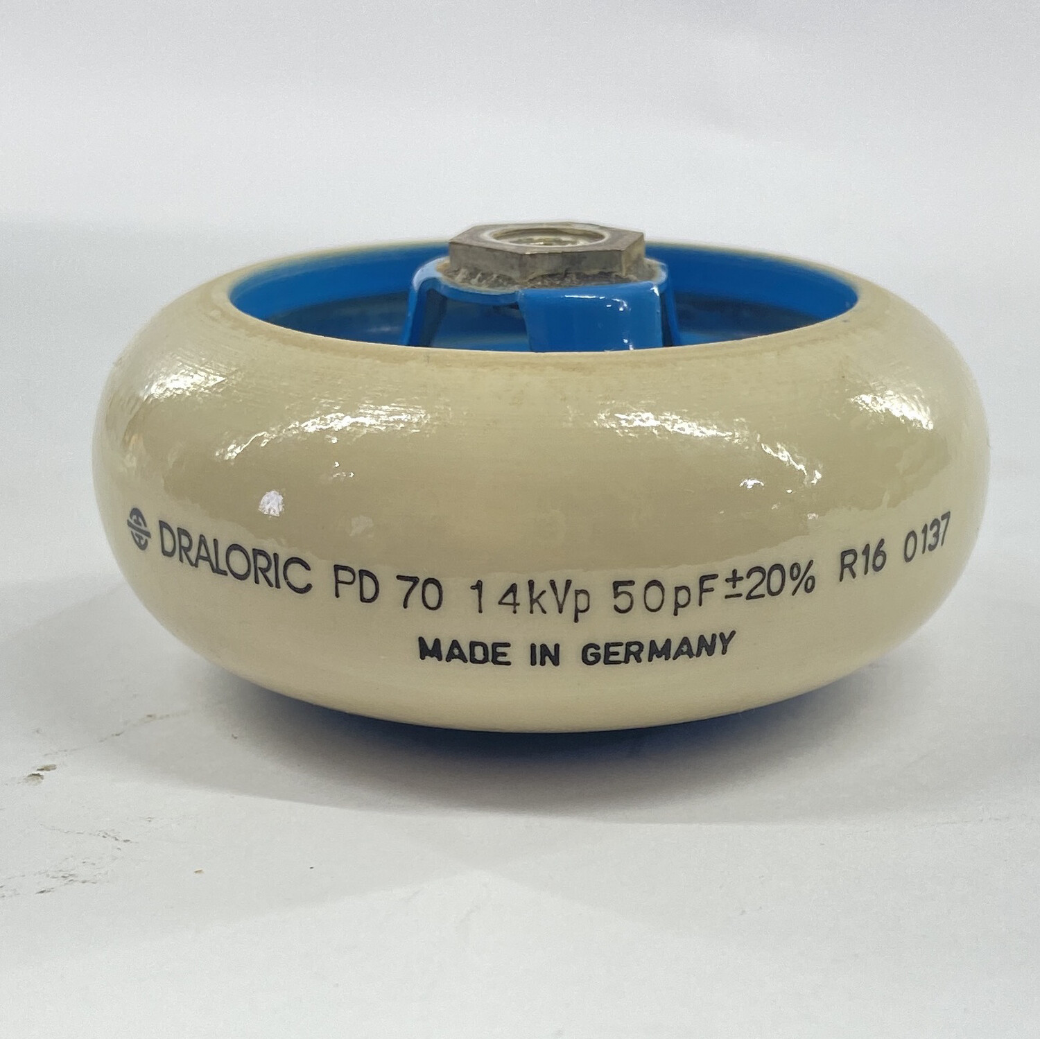 Capacitor 50pf 14kV pd 70 wulstrand