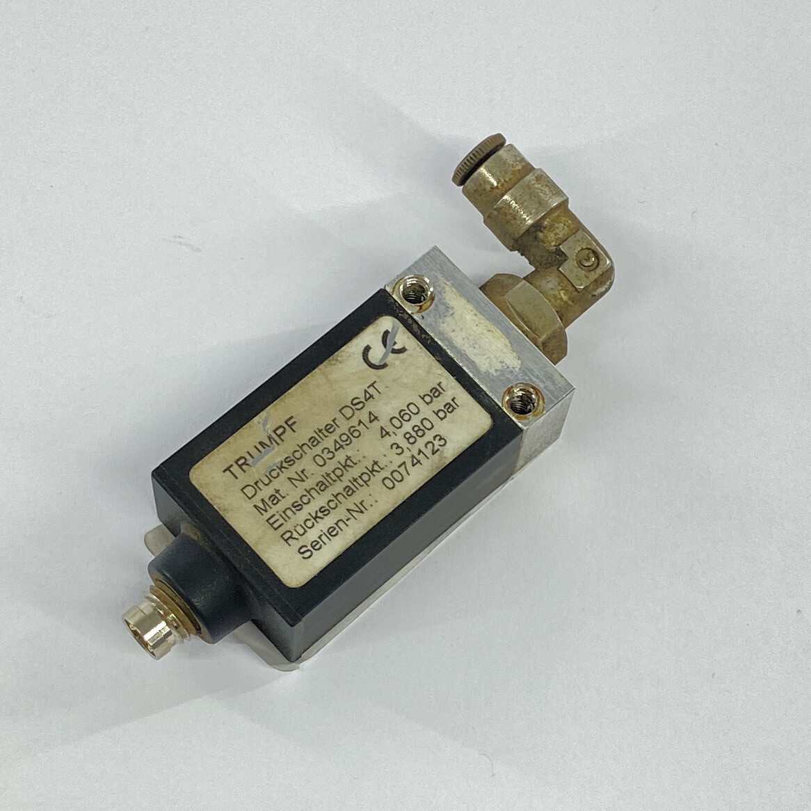 Pressure switch DS 4T 4bar
