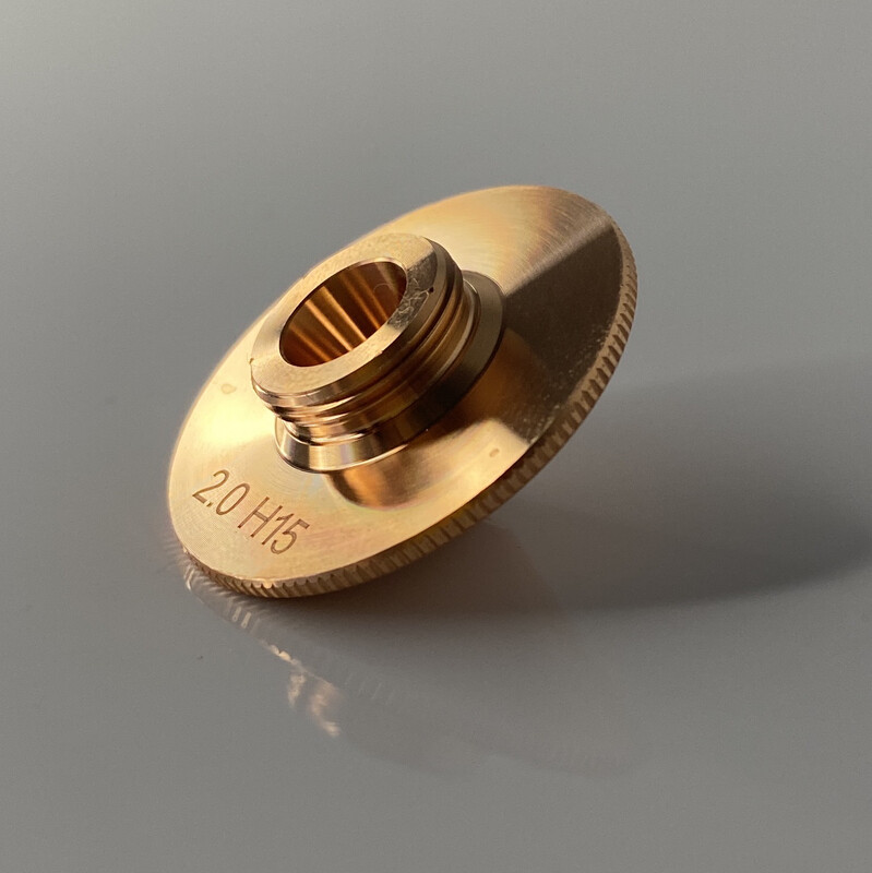 Laser nozzle D2.0 D32 M14 H15 Single layer