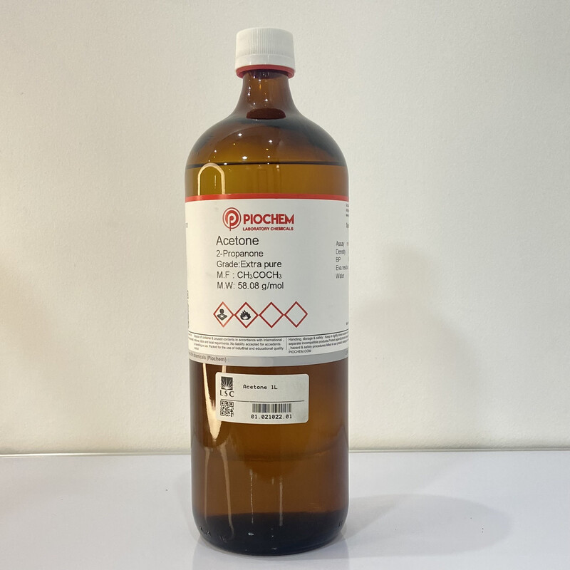 Acetone Purity 99.3% 1 Liter