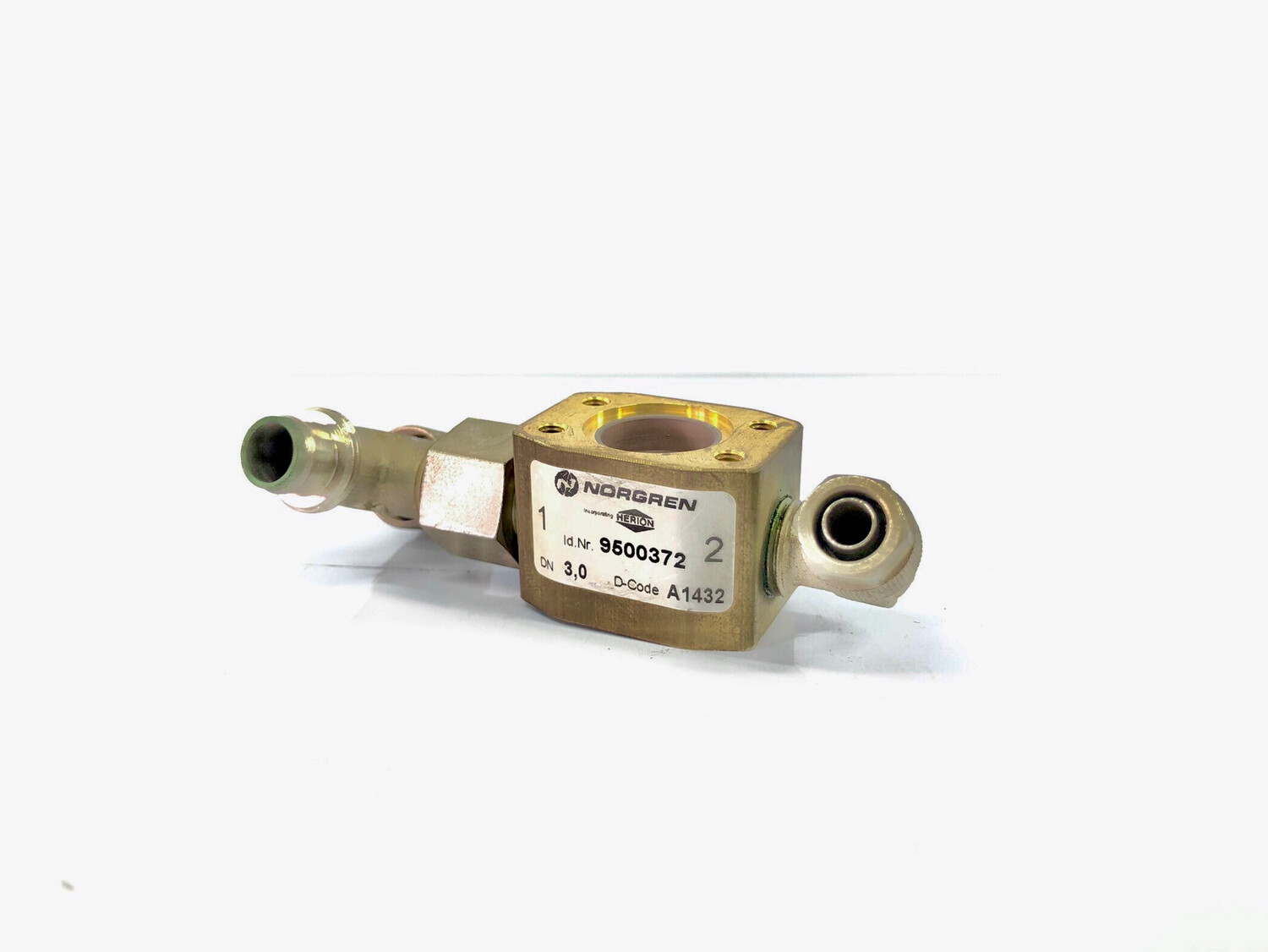 NORGREN Herion 9500372 VALVE, SOLENOID, 2/2 G1/4