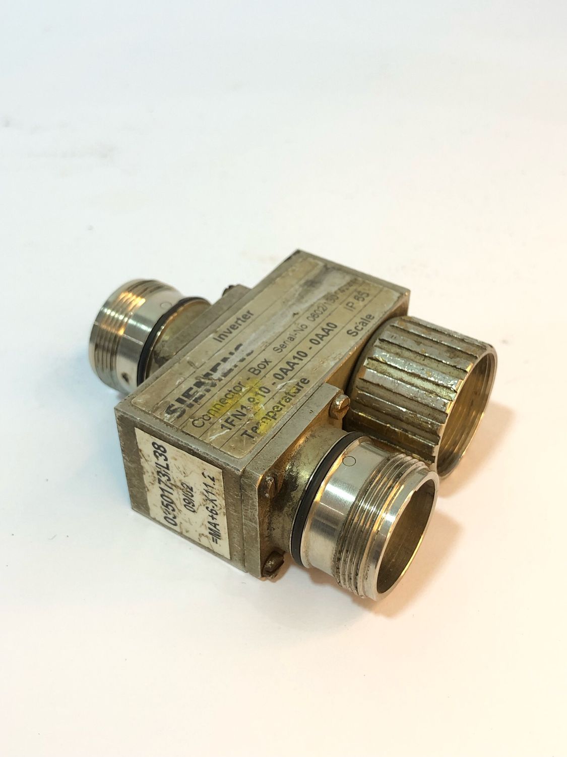 SIEMENS 1FN1910-0AA10-0AA0 Connector Box Control Unit Connection Plug
