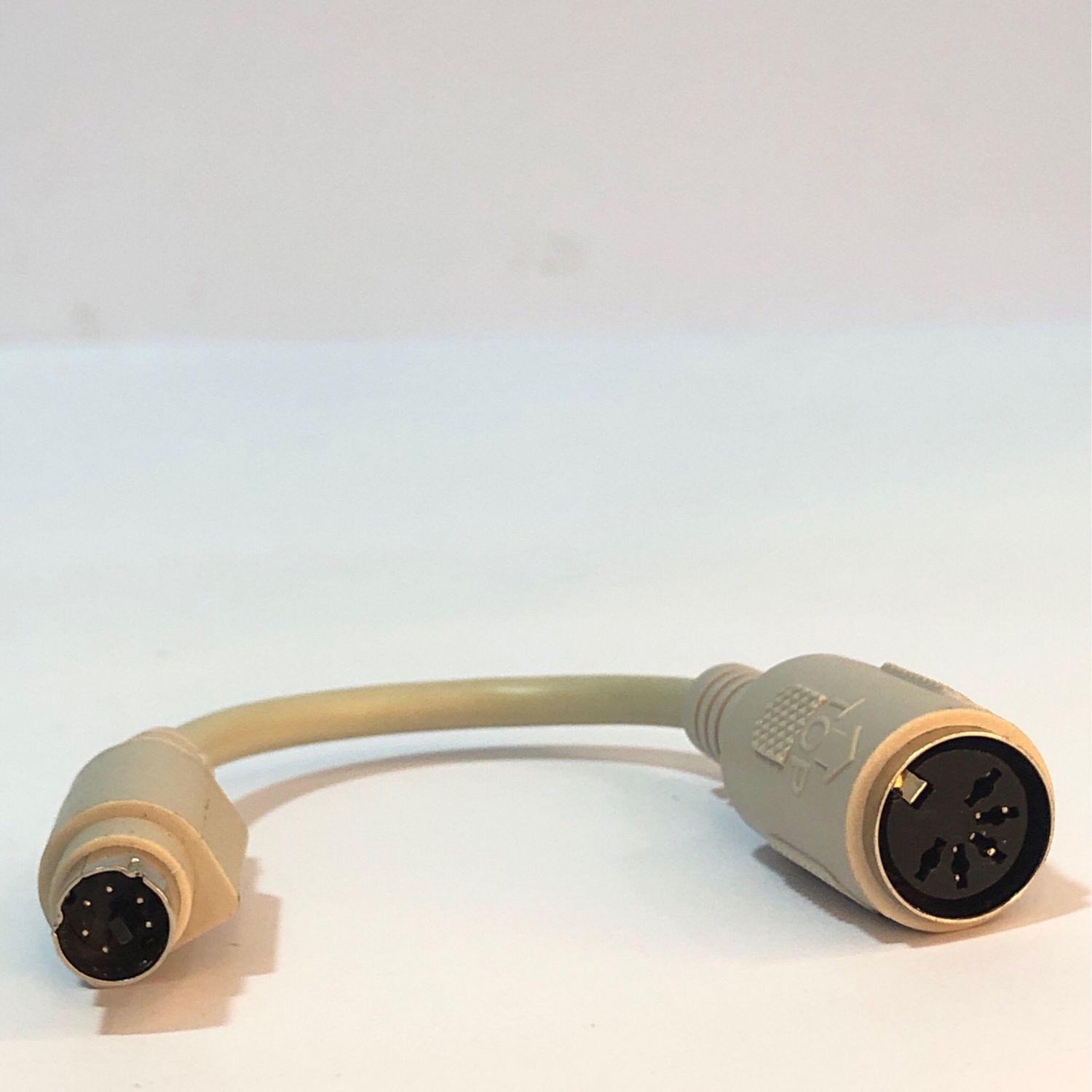 6" Mini DIN6 Male to DIN5 Female Adapter AT Style keyboard to PC PS/2 MDIN6