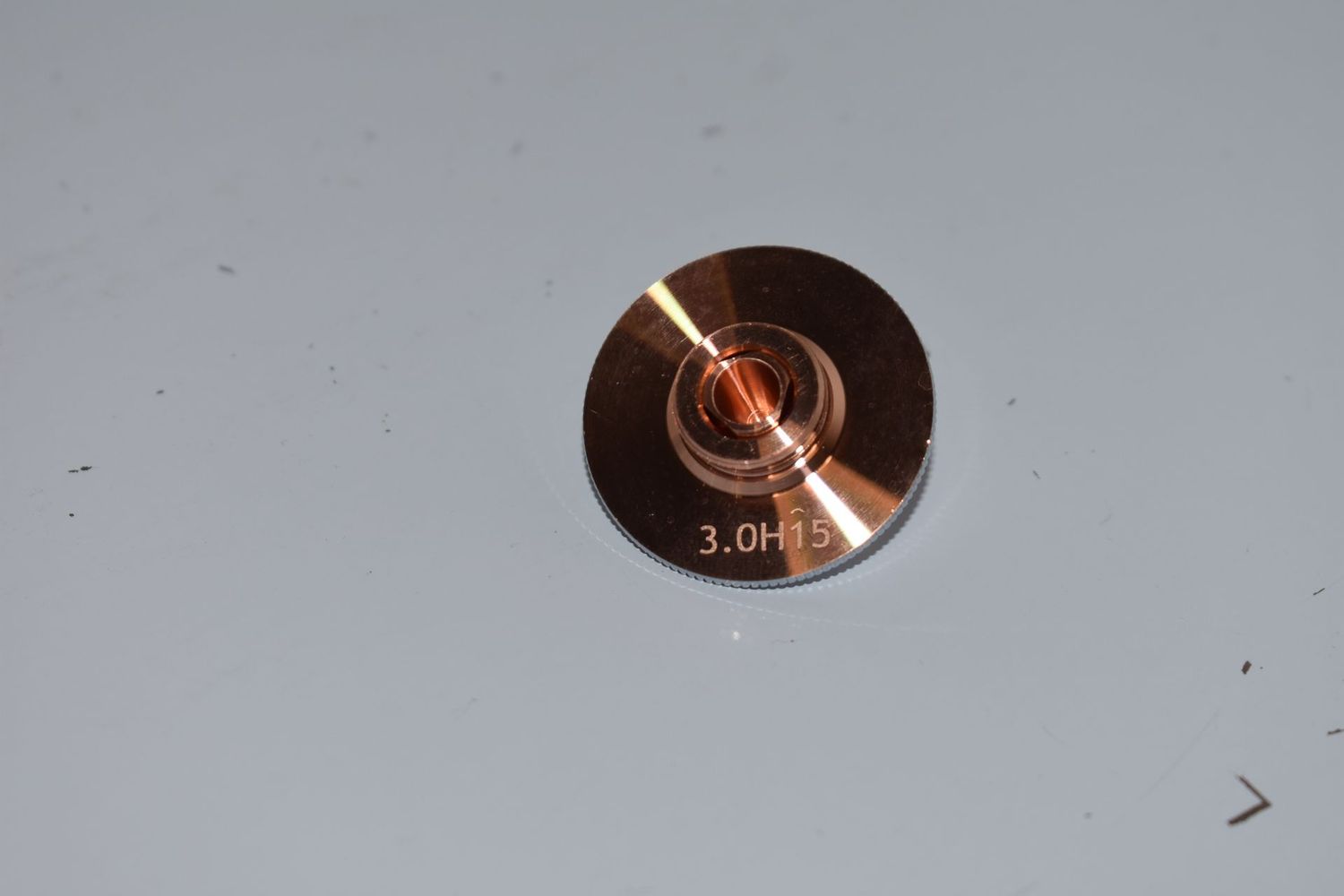 Laser nozzle D3.0 D32 M14 H15 Double layer
