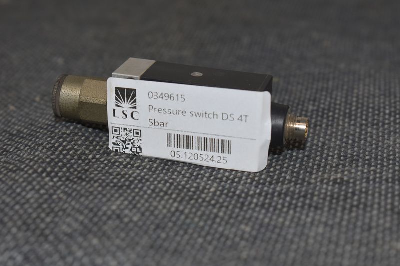 Pressure switch DS 4T 5bar
