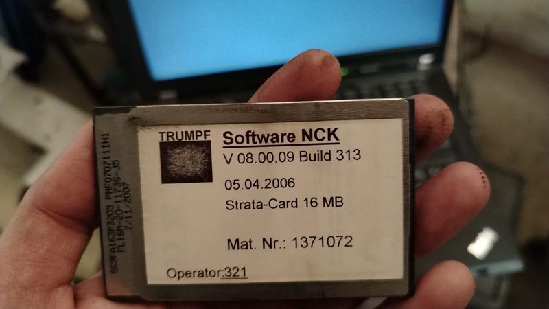 ​NCK Software V08.00.09 Build 313 05.04.2006 Mat.no 1371072