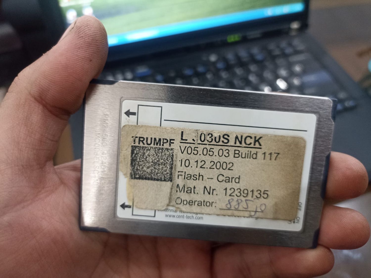 NCK ​Software ​L3030s V05.05.03 Build 117 Mat.no 1239135