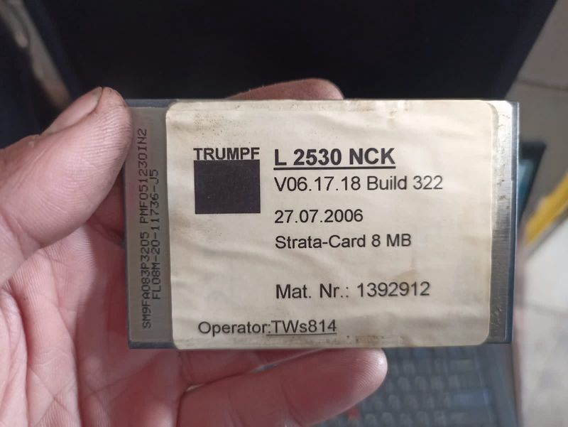 NCK Software ​L2530 V06.17.18 Build 322 Mat.no 1392912