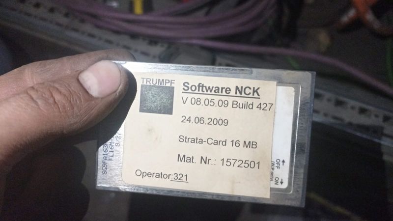 ​NCK Software V08.05.09 Build 427 Mat.no 1572501