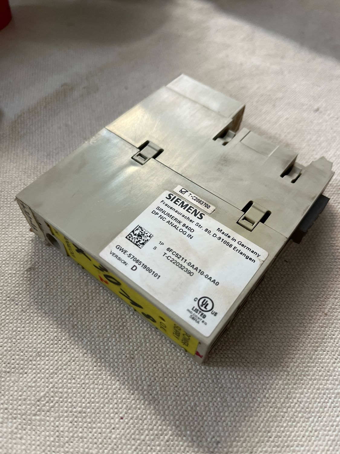 SIEMENS 6FC5211-0AA10-0AA0