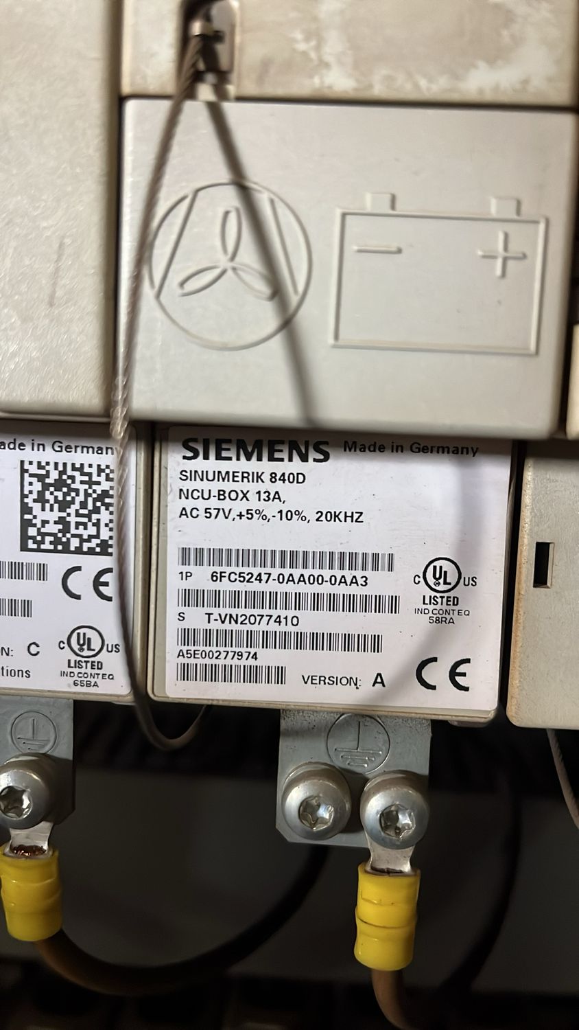 SIEMENS SINUMERIK 840D NCU-BOX 13A 6FC5247-0AA00-0AA3