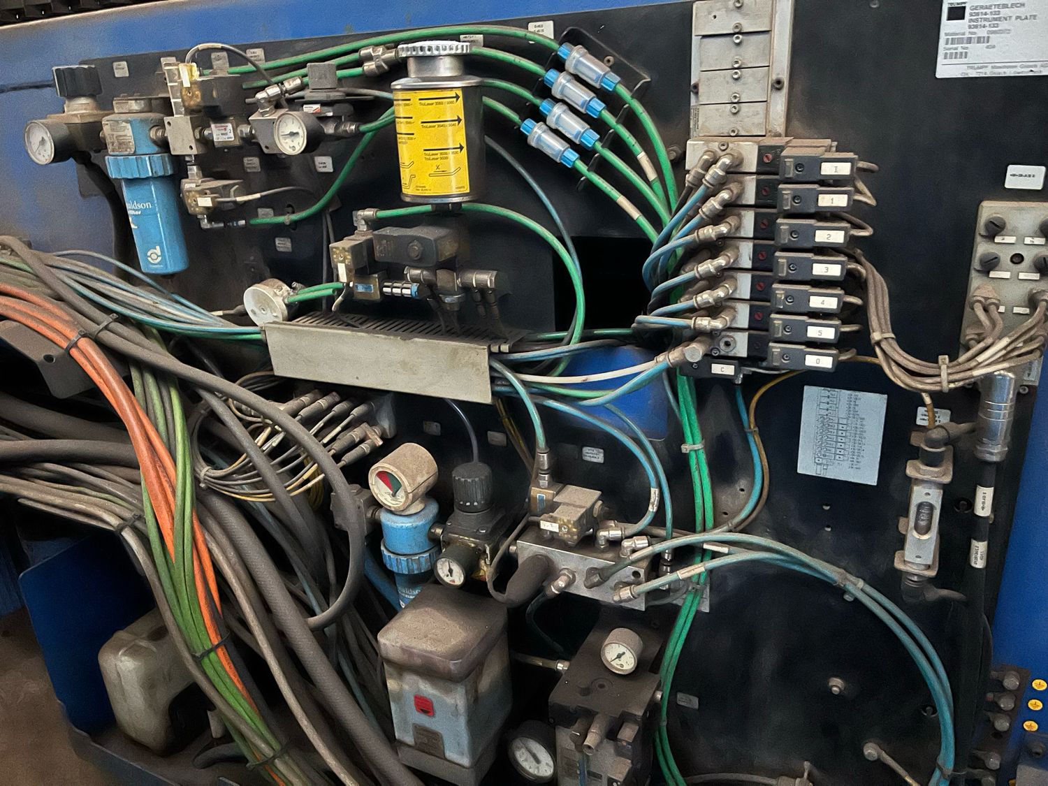 TRUMPF Instrument Plate 93614-133