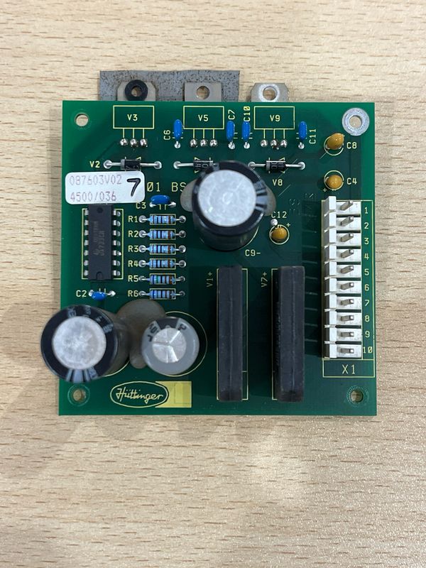 PCB,OSCILLATOR,REGULATOR + POWER SUPPLY