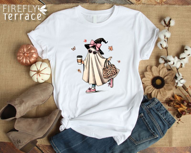 CUTE GHOST TEE
