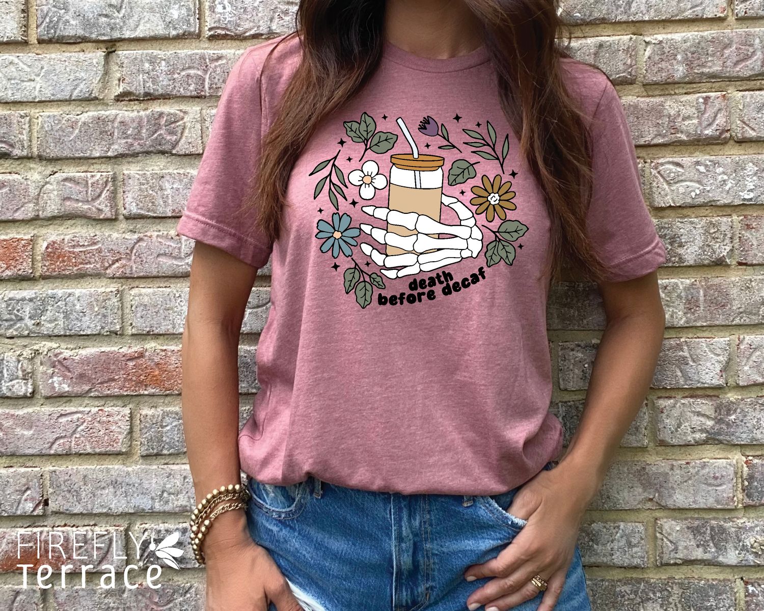 DEATH BEFORE DECAF TEE