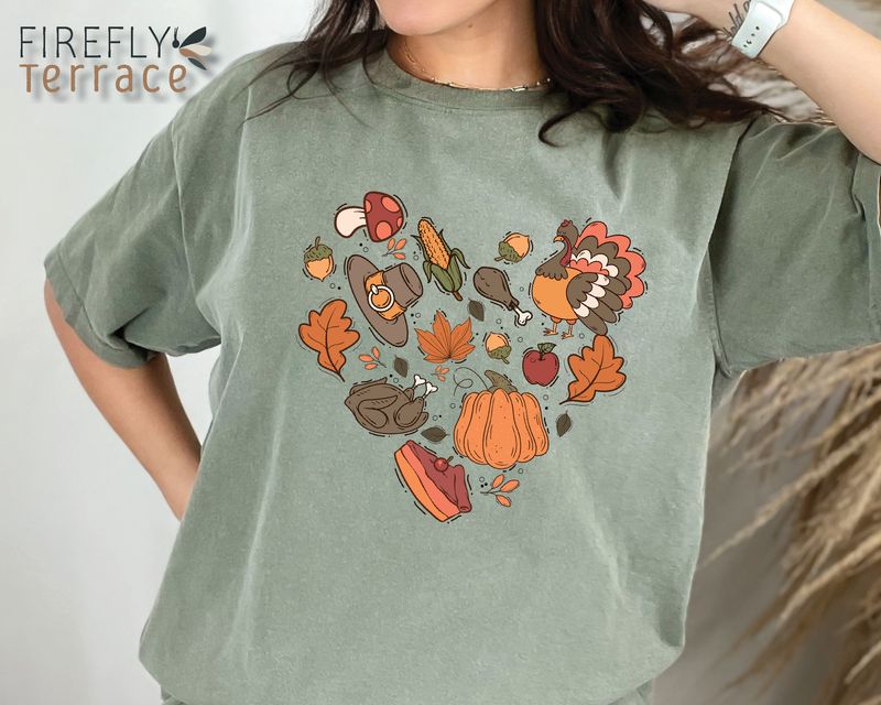 THANKSGIVING HEART TEE