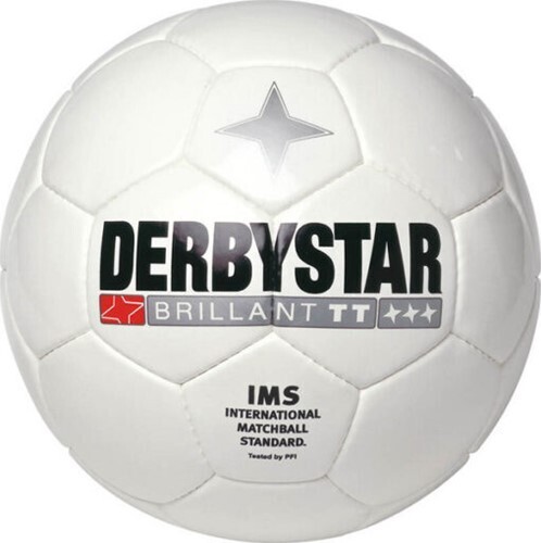 Voetbal Derbystar Brilliant TT - Wit