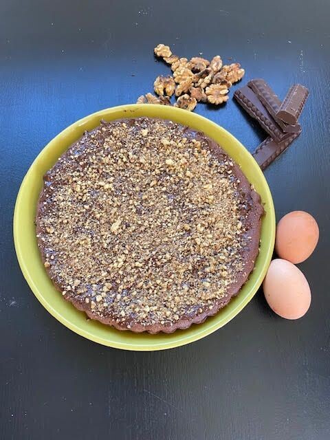 Lau's chocolate pie (gluten & lactose-free)