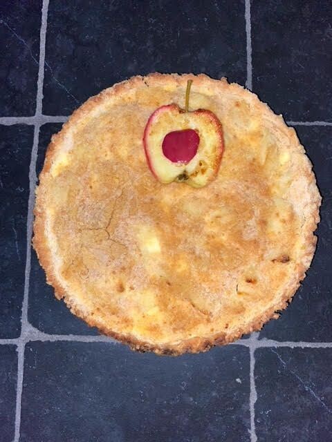 ​Daddy’s apple crumble pie