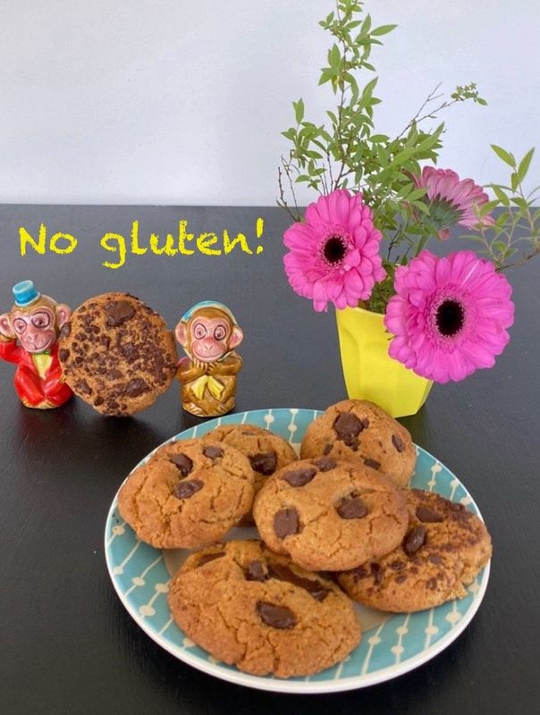 Ann's GUILTY FREE chocolate chip cookies (no gluten)