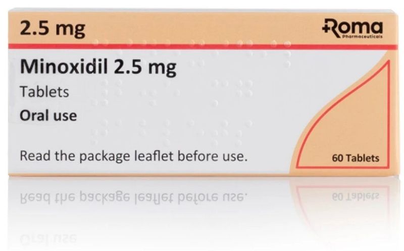 Minoxidil 2.5mg tablets