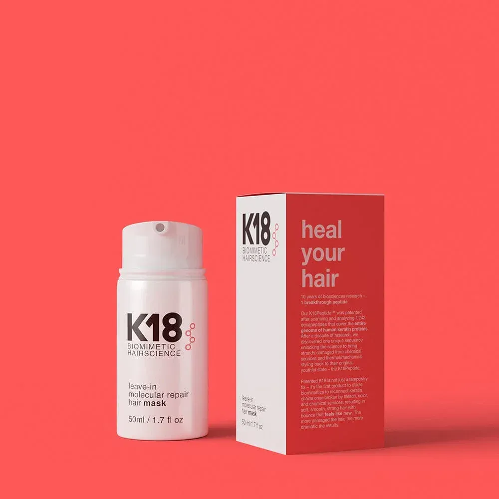 K18 Leave-in Molecular Repair Hair Mask 50ml K18 Leave-in Molecular Repair Hair Mask 50ml