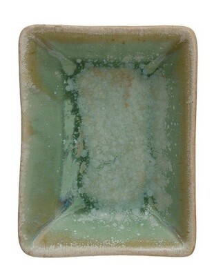 Small Shades of Green Dish
