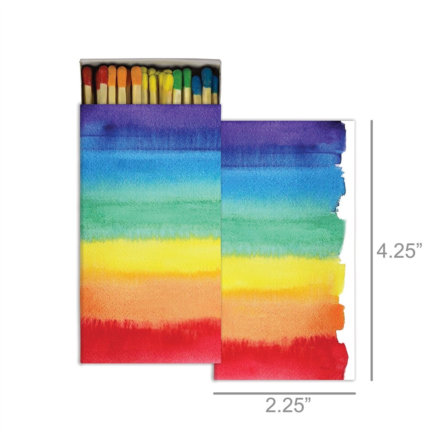 Watercolor Rainbow Matches