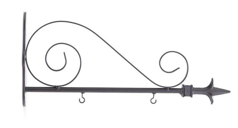 Wrought Iron Arrow Bracket