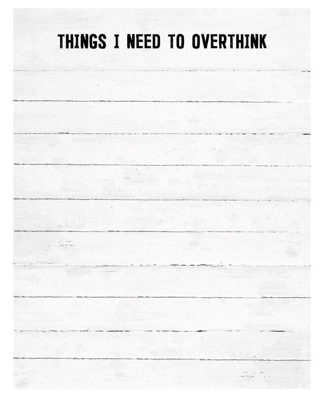 Overthink Notepad