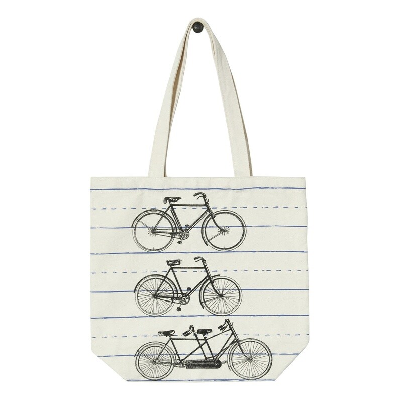 Bicycle Canvas Tote Bag