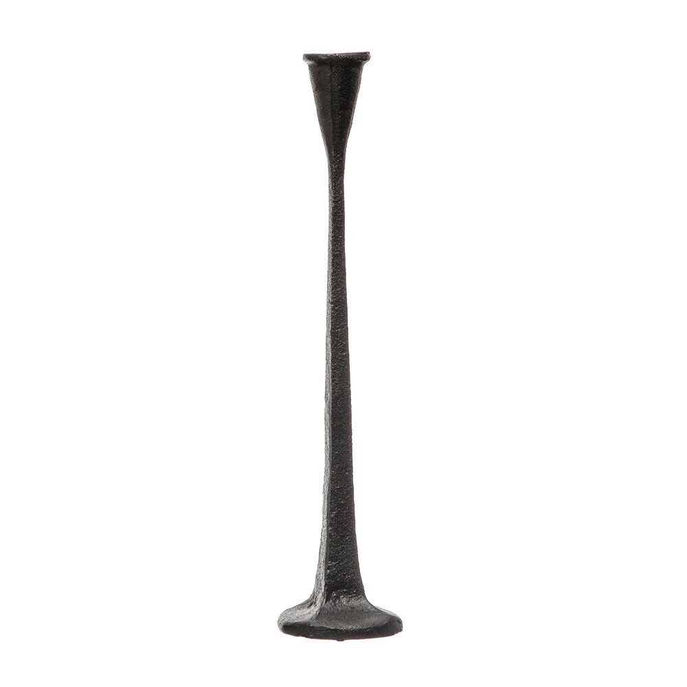 Four Side Cast Iron Candlestick