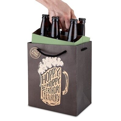 Hoppy Beerthday 6 Pack Bag