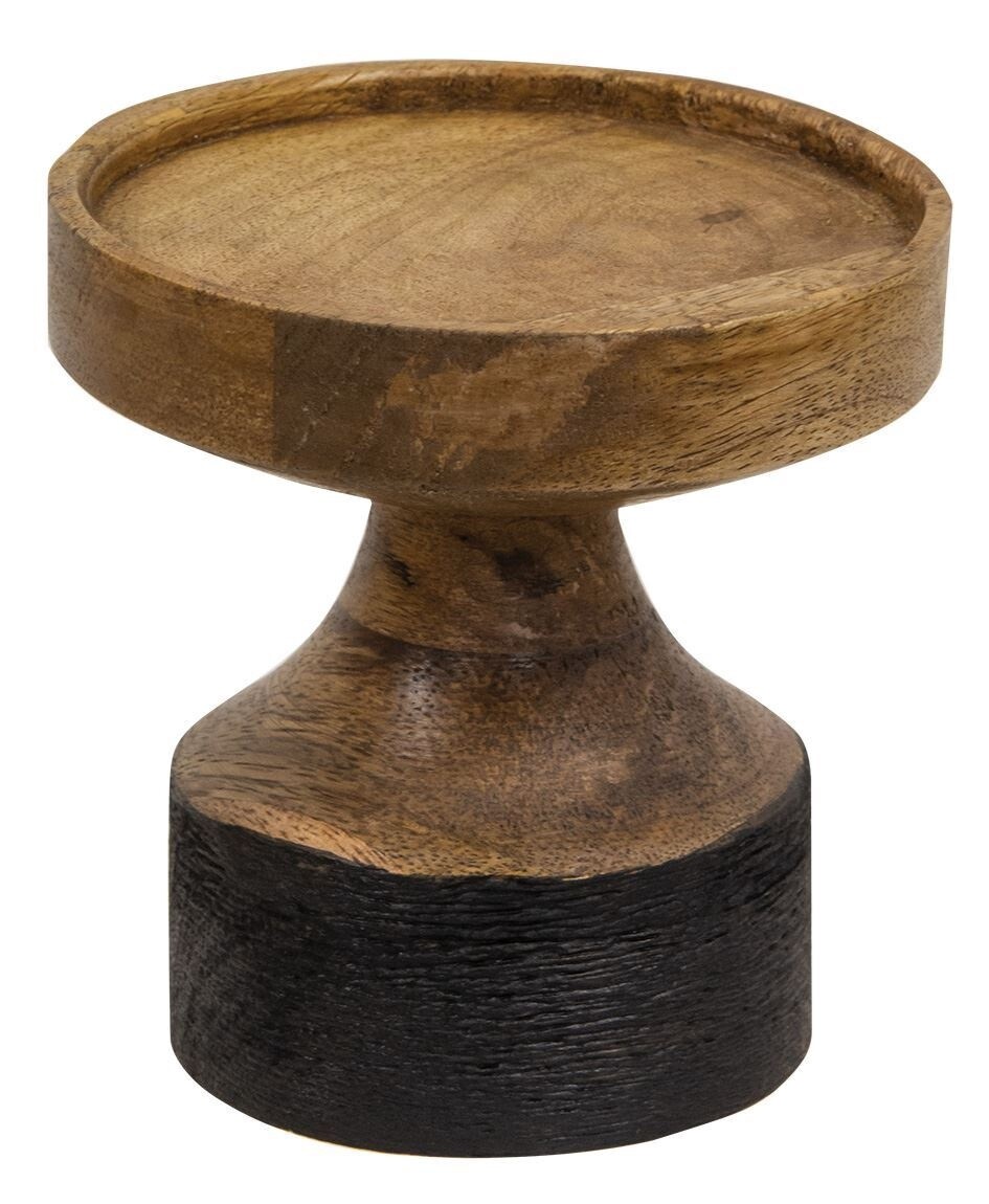 Black &amp; Wood Pillar