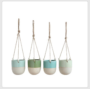 Hanging Planter - Sea
