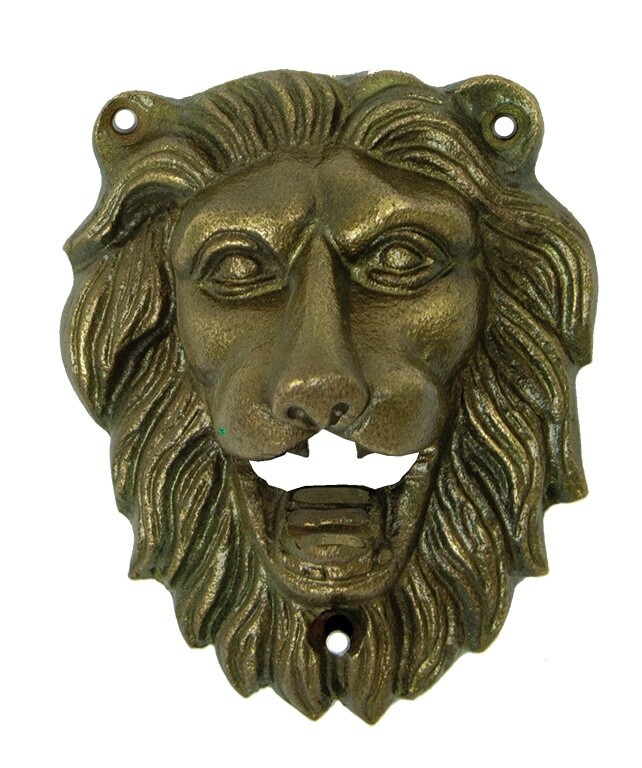 Lion Bronze Color Bottle Opener