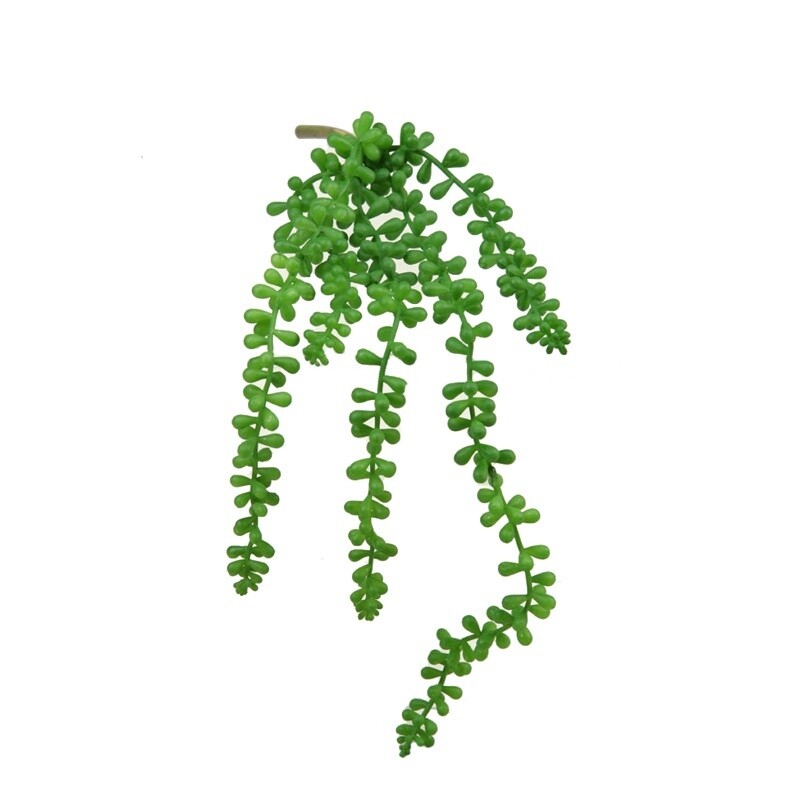 Necklace Fern Faux Succulent