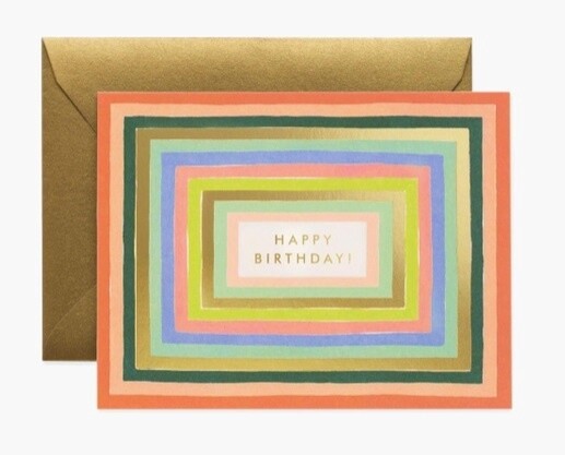 Disco Birthday Card